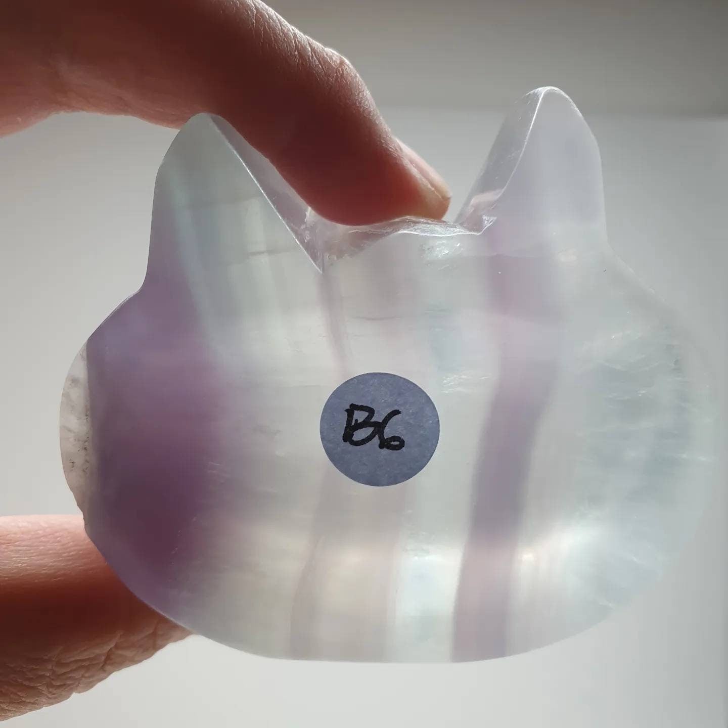 Cute Fluorite Crystal Bowls for decoration (B6)