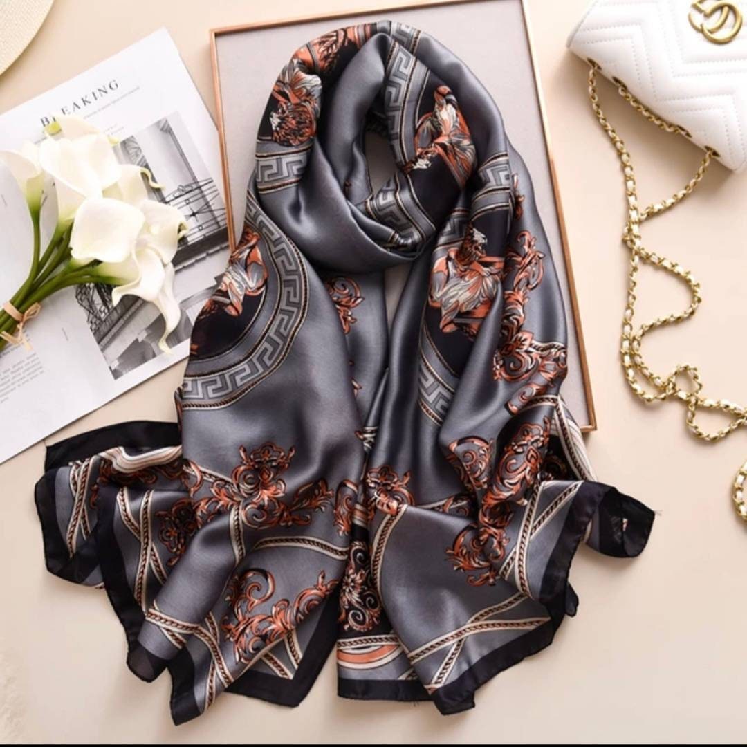 Luxury Silk Feeling Scarf (180*90cm)