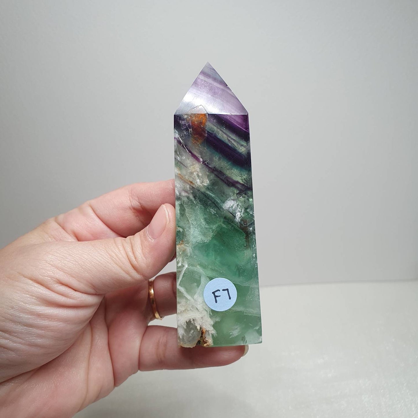 Beautiful Fluorite Crystal Tower (F7)